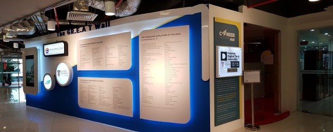 taylor's university career wall